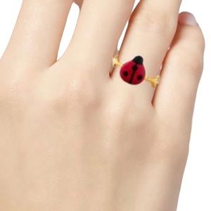 Nach Bijoux Super Cute Lady Bug Ring